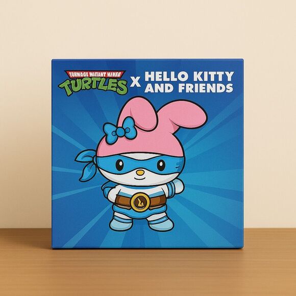 McDonald’s x Hello Kitty & Teenage Mutant Ninja Turtles Toy | My Melody x Leonar - Picture 1 of 3